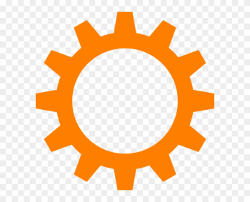 Wheel Clipart Cog - Golden Gear Png