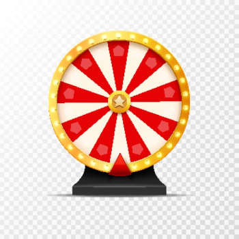 Wheel Of Fortune lottery luck illustration isolated. Casino game of chance. Win fortune roulette. Gamble chance leisure.