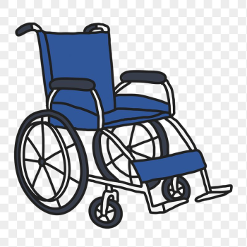 Wheelchair png sticker, disabled transparent | Free PNG Illustration - rawpixel