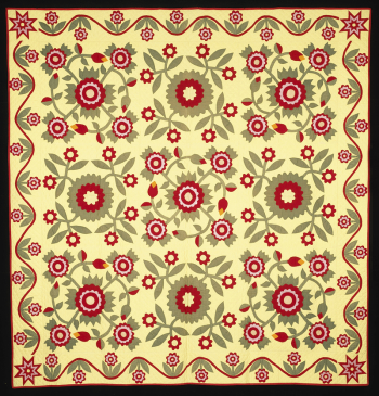 Whig Rose Variations Quilt (ca. | Free Photo - rawpixel Whig Rose Variations Quilt (ca. | Free Photo - rawpixel