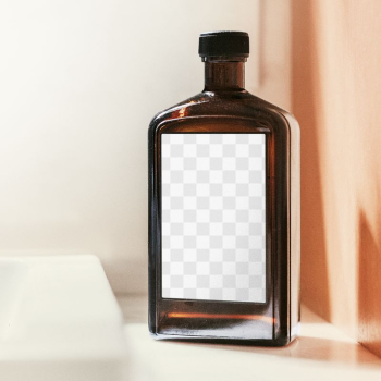 Whiskey bottle png mockup, transparent | Free PNG Mockup - rawpixel