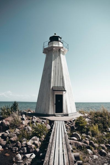 white and black lighthouse white and black lighthouse