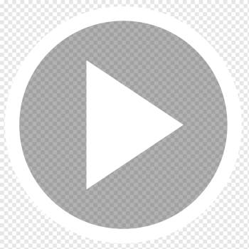 white and black play button, Computer Icons YouTube Play Button, play button, angle, text, triangle png