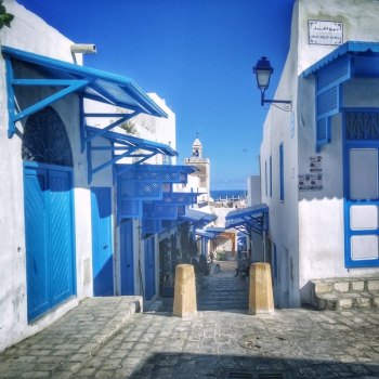 White and Blue Houses White and Blue Houses
