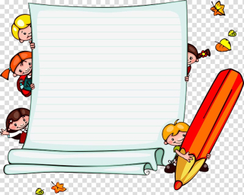 White and blue lined paper illustration, Student Child School , Cute kids transparent background PNG clipart