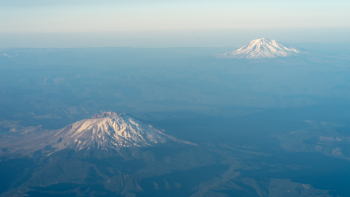 White and Brown Mountain White and Brown Mountain