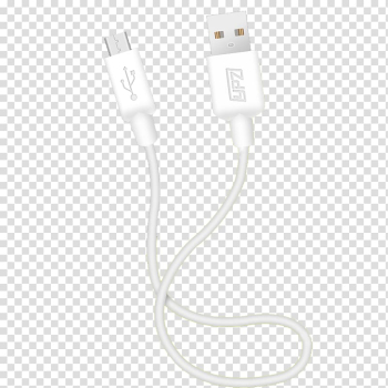 White Angle Pattern, White short USB cable transparent background PNG clipart