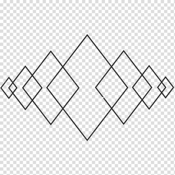 White argyle pattern, Geometry Minimalism Art Geometric design, diamond shape transparent background PNG clipart