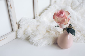 white artificial flower white artificial flower
