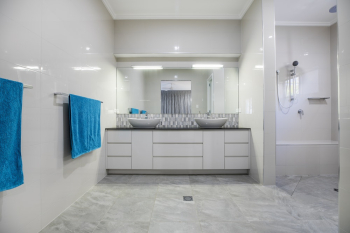 White Bathroom Interior White Bathroom Interior