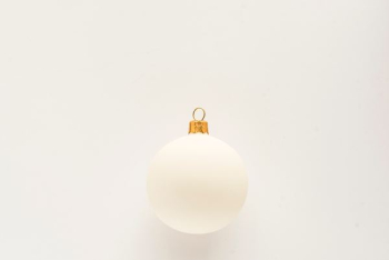 white bauble white bauble