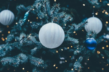 white bauble white bauble