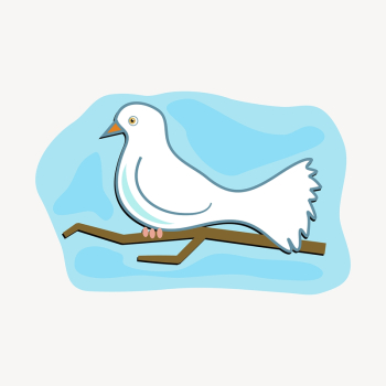 White bird collage element illustration | Free Vector - rawpixel White bird collage element illustration | Free Vector - rawpixel