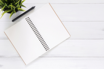White Blank Notebook White Blank Notebook