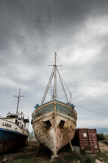 White Blue Boat White Blue Boat