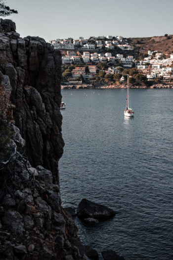 White Boat In Body Of Water White Boat In Body Of Water