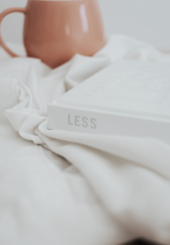 White Book on White Textile White Book on White Textile