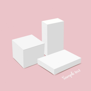 White box template design White box template design