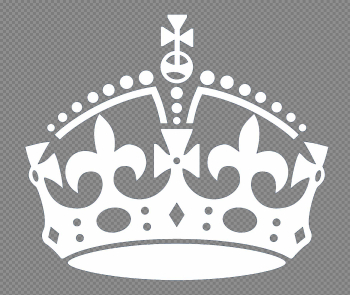 White Brand Pattern - Keep Calm Crown png download - 1752*1476 ...