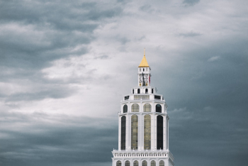 White Building Under Grey Sky White Building Under Grey Sky