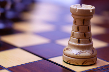 White Chess Rook White Chess Rook