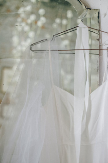 White Clothes Hanging on a Clothes Hanger White Clothes Hanging on a Clothes Hanger