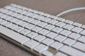 White Computer Keyboard White Computer Keyboard