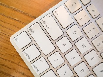White Computer Keyboard White Computer Keyboard