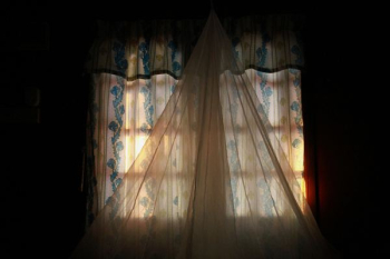 white curtain on window white curtain on window