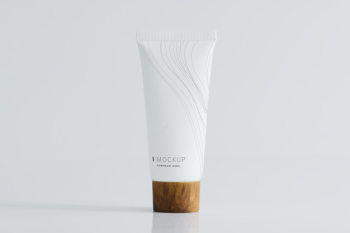 White face cream tube mockup Free Psd White face cream tube mockup Free Psd
