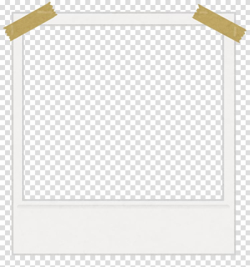 White frame illustration, Masking tape Color Frames, polaroid frame transparent background PNG clipart