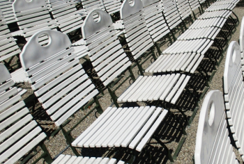 White Gang Chairs White Gang Chairs