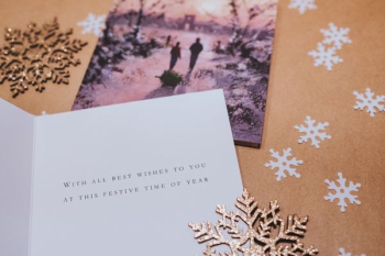 white greeting card white greeting card