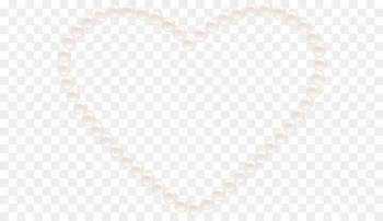 White Heart Pattern - Transparent Pear Heart White Heart Pattern - Transparent Pear Heart