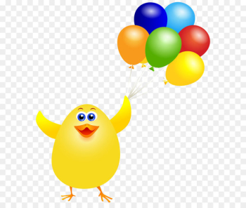 White House Chicken sandwich Balloon Fried chicken - Easter Chicken with Balloons PNG Clip Art Image 