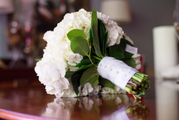 White Hydrangea Flower Bouquet White Hydrangea Flower Bouquet