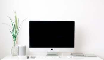 white iMac turned off white iMac turned off