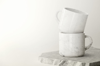 White marble mug, kitchen utensil | Free Photo - rawpixel White marble mug, kitchen utensil | Free Photo - rawpixel