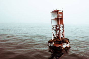white metal floating post white metal floating post