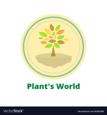 white minimalist plants world brand logo white minimalist plants world brand logo