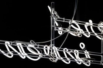 white neon sign on gray frame white neon sign on gray frame