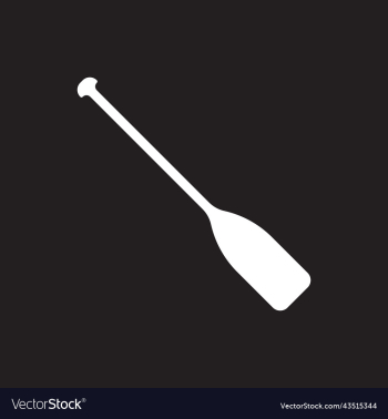white paddle icon
