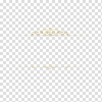 White Pattern, European gold border line transparent background PNG clipart