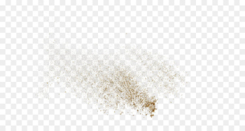 White Pattern - Sprinkle the golden powder particles 