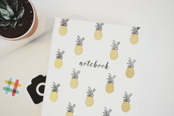 White Pineapple Print Printer Paper White Pineapple Print Printer Paper