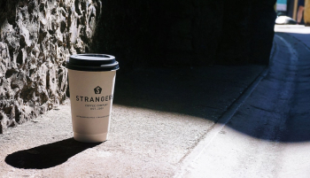 White Plastic Disposable Cup