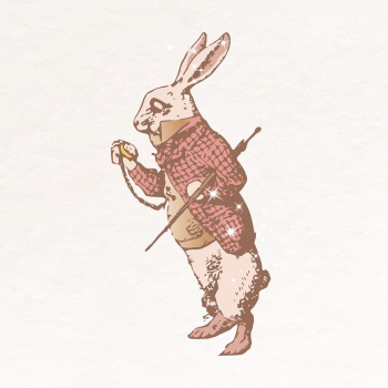 White Rabbit collage element, Alice | Free Vector Illustration - rawpixel White Rabbit collage element, Alice | Free Vector Illustration - rawpixel