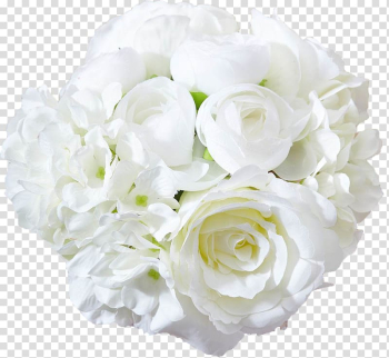 White rose bouquet, Garden roses Flower bouquet, White roses transparent background PNG clipart