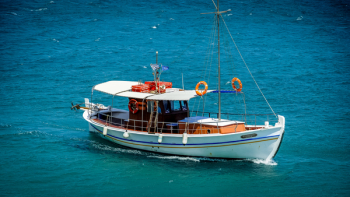 White Sail Boat On Sea White Sail Boat On Sea