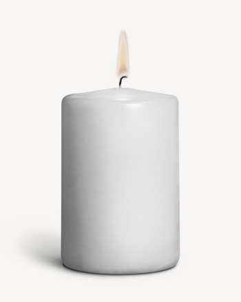 White scented candle, aroma therapy | Free PSD - rawpixel